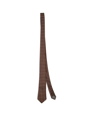 Brunello Cucinelli Circle Pattern Tie