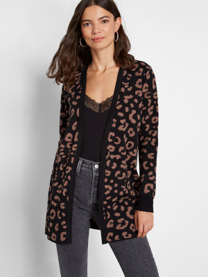 Crazy For You Leopard Cardigan