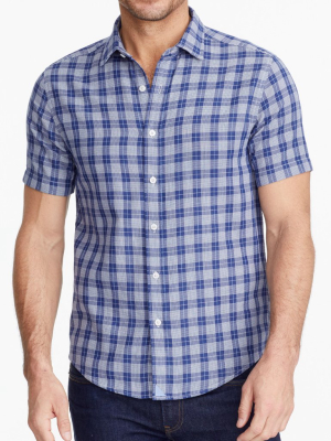 Cotton Gauze Short-sleeve Zuccardi Shirt - Final Sale