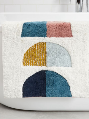 Organic Half Moons Bath Mat