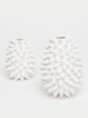 Made Goods Irma Vases - White Porceline