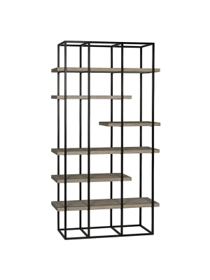 Cfc Cedron Bookcase - Gray Wash