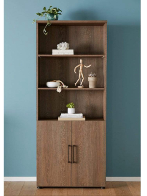 Inari High Bookcase + Door Set