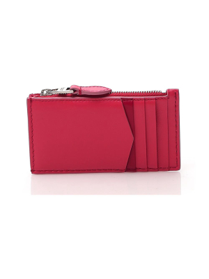 Alexander Mcqueen Logo Zipped Cardholder