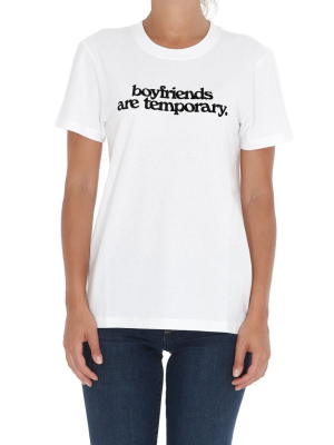 Off-white Boyfriends Are Temporary T-shirt