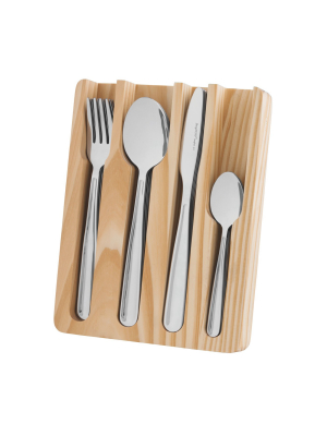 Berghoff Essentials Sereno 25pc Stainless Steel Flatware Set