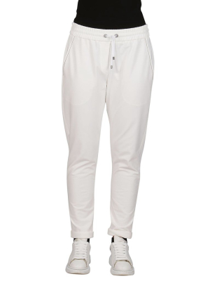 Brunello Cucinelli Cropped Track Pants