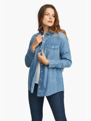 April Oversized Western Shirt