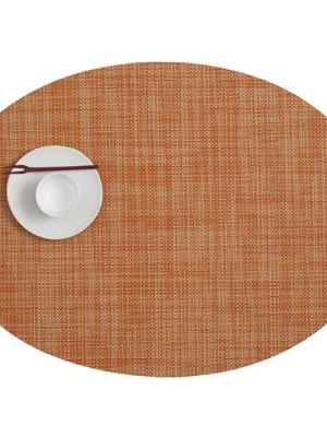 Mini Basketweave Oval Placemat - Set Of 4