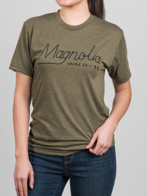 Vintage Magnolia Logo Shirt