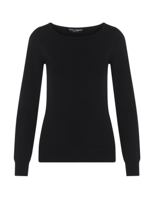 Dolce & Gabbana Boat Neckline Jumper