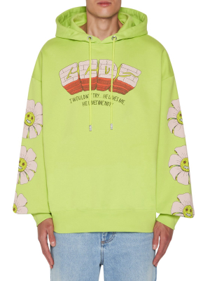 Sweatshirt With Bad Flower Print