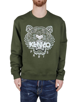 Kenzo Tiger Embroidered Sweatshirt