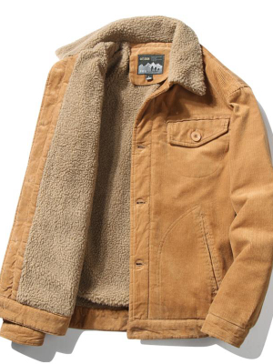 Pologize™ Retro Corduroy Jacket