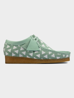 Clarks Geo Pattern Wallabee In Mint