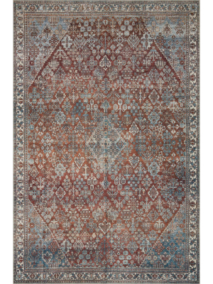 Lenna Brick Sky Rug