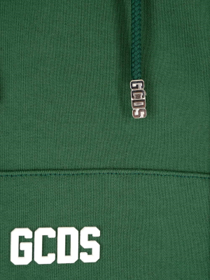 Gcds Logo Plaque Hoodie