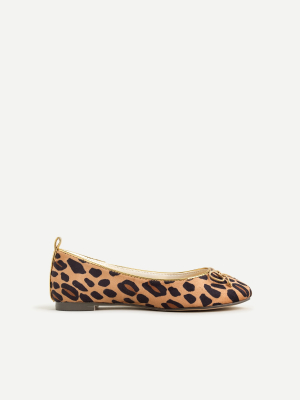 Girls' Ballet Flats In Leopard