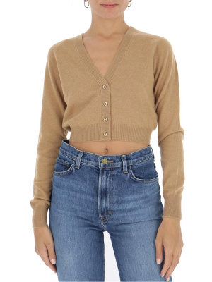 Dolce & Gabbana V-neck Cropped Cardigan