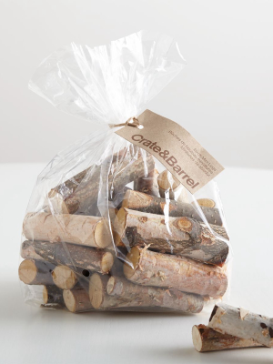 Birch Mini Logs