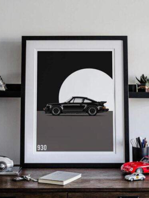 Turbo Charged Class - 911 930 Turbo Poster