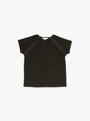 Leslie Mesh Detail Top