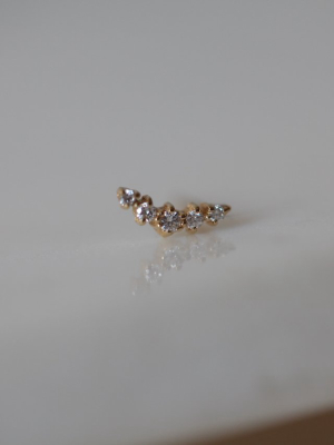 Ballerina Diamond Earring