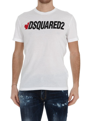 Dsquared2 Logo Print Crewneck T-shirt