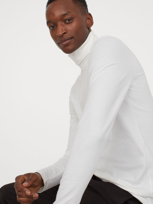 Slim Fit Turtleneck Shirt