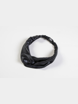 Slip Headband Twist Black