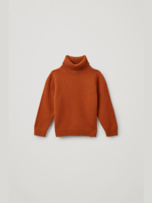 Cashmere Roll-neck Jumper