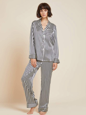 Lila Nika Silk Satin Pajama Set