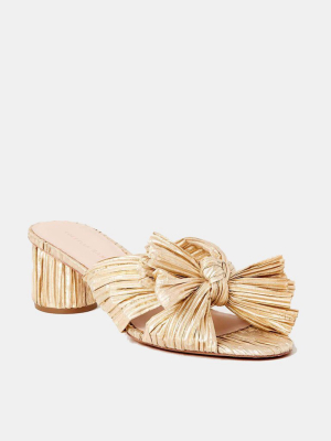 Loeffler Randall Women's Emilia Pleated Bow Heel