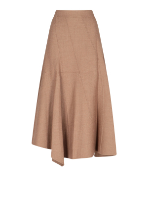 Jw Anderson Spiral Midi Skirt