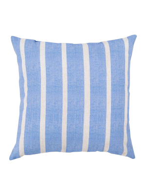 Rain Stripe Outdoor Pillow