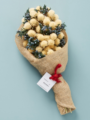 Dried Thistle Mini Bouquet