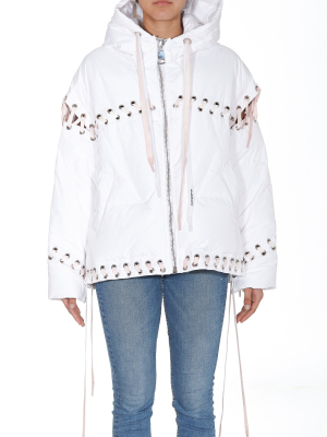 Khrisjoy Lace Up Padded Jacket