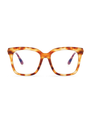 Bella - Solstice Tortoise + Blue Light Technology Glasses