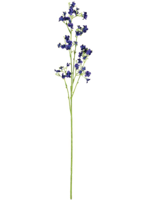 Sullivans Artificial Forget-me-not Spray 24"h Blue Flowers