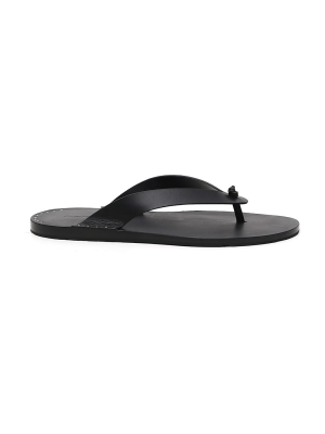 Jil Sander Studded Thong Sandals