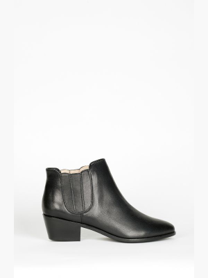 Barlow Leather Bootie