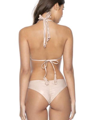 Pilyq Seashell Basic Ruched Teeny Bottom