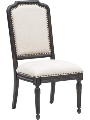 Corsica Side Chair, Black