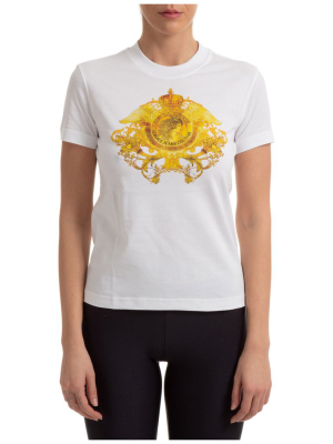 Versace Jeans Couture Baroque Motif T-shirt