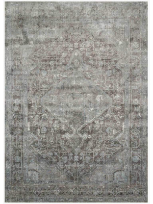 Loloi Rug Anastasia Af-22, Stone/blue