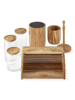 Olivewood Deluxe Countertop Set