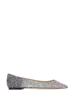 Jimmy Choo Romy Embellished Ballerina Flats