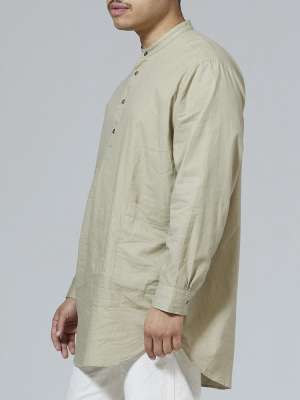 Organic Cotton Poplin Long Shirt