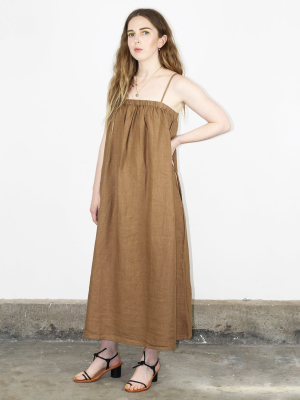 Leah Dress – Wheat