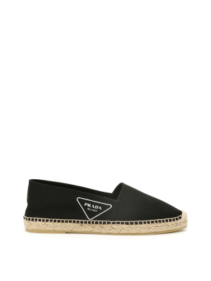 Prada Logo Espadrilles